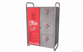 工业风储物柜 ID：2023031828