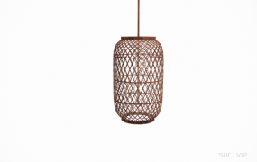 藤编装饰吊灯 ID：2023032017