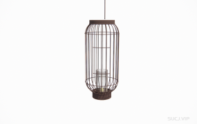 藤编装饰吊灯 ID：2023032019