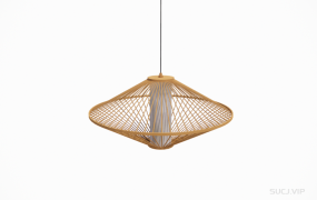 藤编装饰吊灯 ID：2023032022