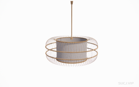藤编装饰吊灯 ID：2023032026