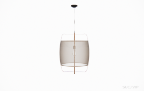 藤编装饰吊灯 ID：2023032034